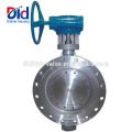 Split Actuated 4 Inch Italy 10 Lug Type Triple Offset Stainless Steel Butterfly Valve Supplier